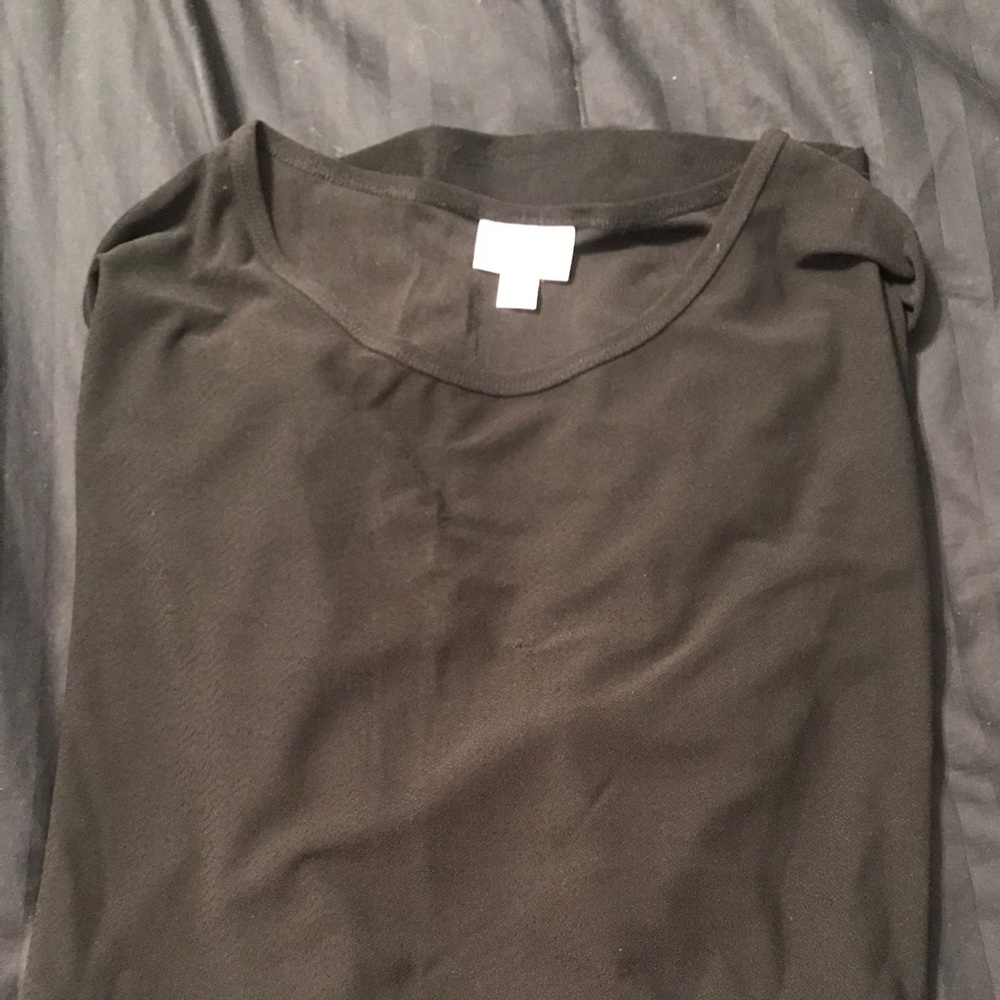 Slinky black LuLaRoe Irma-medium